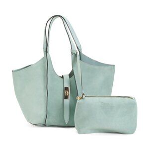 CHEVAL Made In Italy Suede Tote